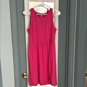 Old Navy Vibrant Pink Tank Dress
